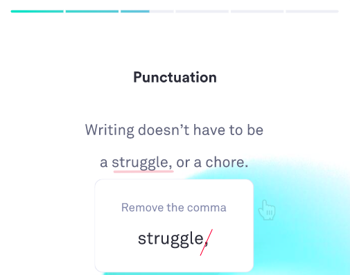 grammarly ai example 