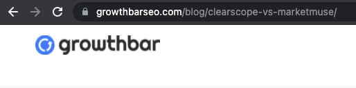 clearscope marketmuse URL example