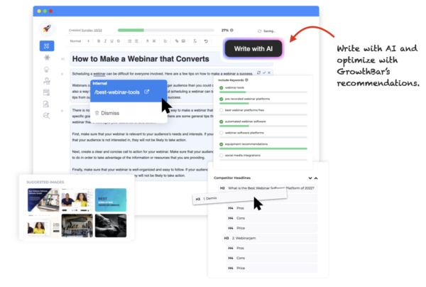 GrowthBar: Free AI Article And Blog Generator Tool [2024]